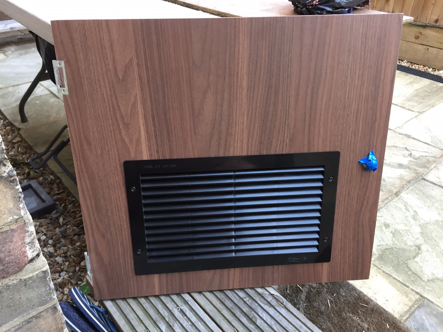 Boiler vent grille